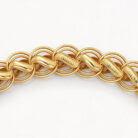 alt="men's gold plated bracelet"