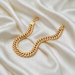 Ethnic Gold Bracelet for Men with a Solid Kada Finish | Jecy Jewels