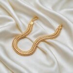 Herringbone Chain Gold Bracelet – Sleek Everyday Design | Jecy Jewels