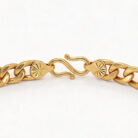 alt="figaro chain gold bracelet"
