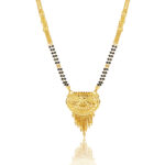24-Inch Gold Plated Long Mangalsutra: Modern Daily Wear Gold Mangalsutra Designs | Jecy Jewels