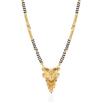 Gold Plated Ethnic Mangalsutra for Special Occasions | Jecy Jewels