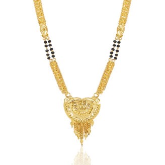 Gold Plated Minimal Mangalsutra – Sleek Everyday Style | Jecy Jewels