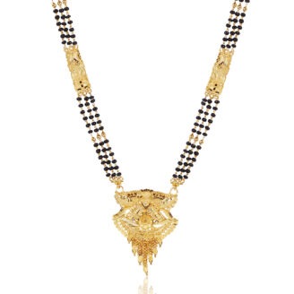 Gold Plated Minimalist Mangalsutra – Modern Comfort Series
