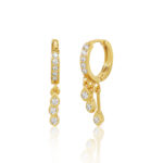 Gold Plated Bali Hoop Earrings – Chic Everyday Style