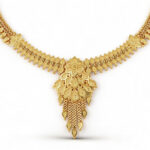 Gold Plated Necklace Set for Women – The Gilded Petal Heritage Set