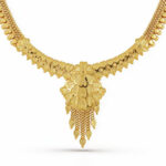 Gold Plated Necklace Set for Women: Golden Blossom Designer Edition