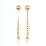 Minimal Gold Plated Stud Earrings – Elegant Everyday Style