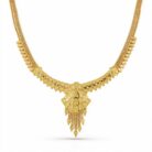 alt="gold plated necklace set"