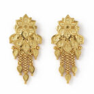 alt="gold plated necklace set for women"