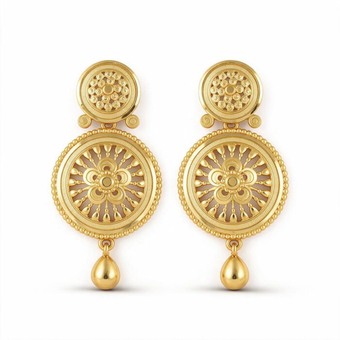6-1885 er alt="sunburst medallion necklace set"