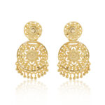 Elegant Loop Gold Plated Earrings – Timeless Occasion Style