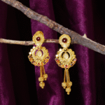 Minimal Drop Gold Plated Earrings – Elegant Occasion Essential