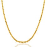 Classic Gold Plated Chain Necklace – Everyday Fashion Jewellery
