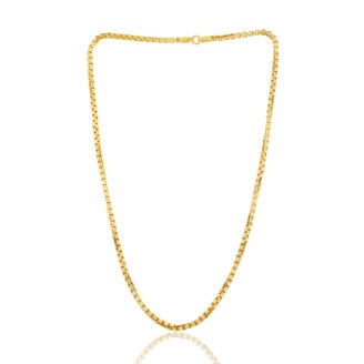 Classic Gold Plated Chain Necklace – Lightweight Everyday Jewellery