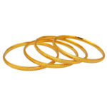 Modern Gold Plated Bangles – Stylish Occasion Jewellery