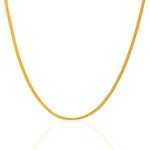 Elegant Men’s Gold-Plated Chain – Polished Link Design