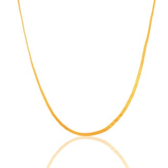 Lightweight Men’s Gold-Plated Chain – Minimal Layering