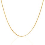 Classic Men’s Short Gold-Plated Chain – Everyday Style