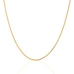 Delicate Men’s Short Gold-Plated Chain – Casual & Office