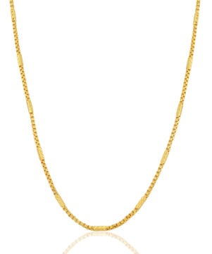 Durable Gold Plated Chain Necklace – Classic Everyday Jewellery