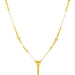 Modern Gold Chain Pendant Necklace – Sleek Gold Plated Daily Jewellery