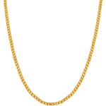 Stylish Gold Plated Chain Necklace – Modern Everyday Jewellery