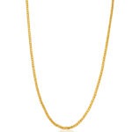 Lightweight Gold Plated Chain Necklace – Minimal Daily Wear Jewellery