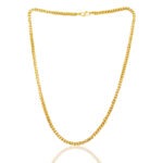 Modern Gold Plated Chain Necklace – Durable Everyday Jewellery