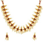 Chic Gold Plated Pendant Necklace – Perfect for Special Occasions
