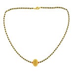 Contemporary Long Gold Plated Necklace – Effortless Everyday Elegance