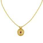 Stylish Gold Plated Pendant Necklace – Effortless Daily Elegance