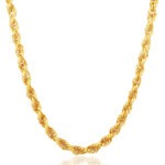 Long Gold Plated Chain Necklace – Bold Everyday Jewellery