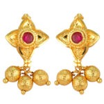 Festive One Gram Gold-Plated Earrings – Wedding Ready