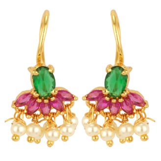Elegant One Gram Gold-Plated Party Earrings