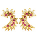 Premium Designer One Gram Gold-Plated Earrings