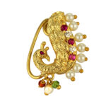 Classic Petal Gold-Plated Nose Ring – Everyday Wear | Jecy Jewels