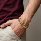 alt="studded id link gold"