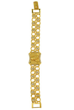Radiant Wrist Gold Bracelet for Men – Everyday Elegance | Jecy Jewels