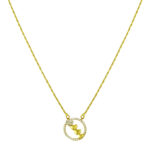 Graceful Gold-Plated Pendant Necklace – Casual Everyday Style | Jecy Jewels