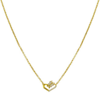 Refined Short Gold-Plated Chain with Pendant – Office to Casual | Jecy Jewels