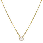 Radiant Gold-Plated Pendant Chain – Daily Chic Style | Jecy Jewels