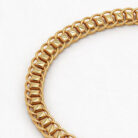 alt="curb chain gold bracelet"