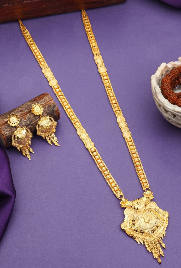 one gram gold plated Jewellery