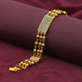 Premium Men’s Bracelet – one gram gold-plated Jewellery for Workwear | Jecy Jewels
