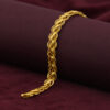 Gold Plated Men’s Bracelet – Bold Everyday Style | Jecy Jewels