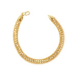 Gold Plated Office Wear Bracelet for Men – 1 Gram Gold Bracelet
