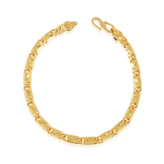 Gold Plated Men’s Bracelet – One Gram Gold Jewellery Style