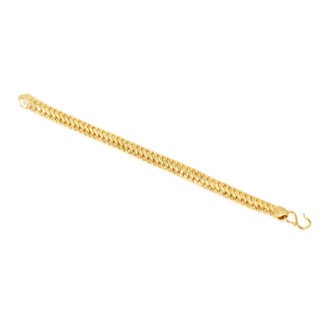 1 Gram Gold Men’s Bracelet – Office Wear Gold Plated Design