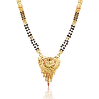 One Gram Gold Mangalsutra – 18 Inch Daily Wear for Women